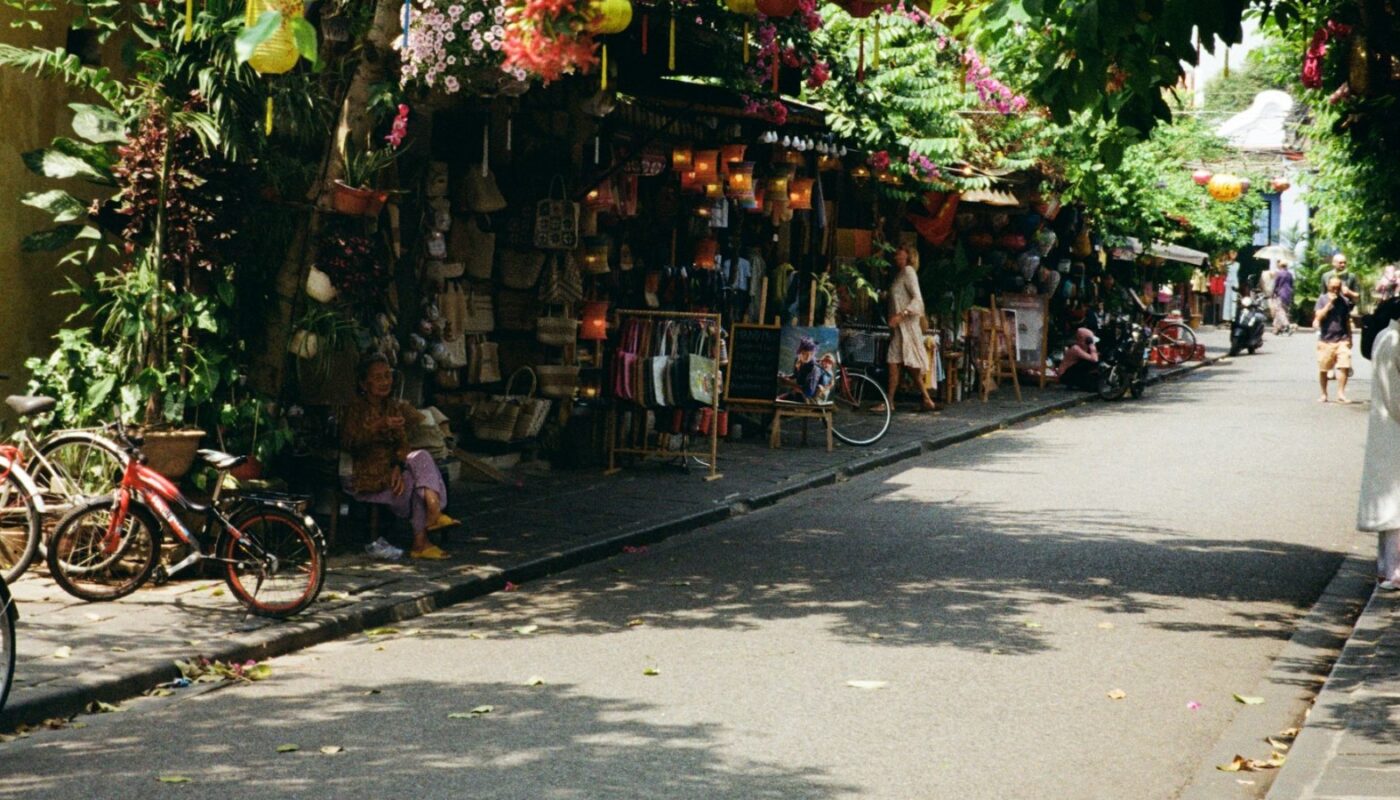 Hoi An floods every autumn, and the lantern photographs never show it